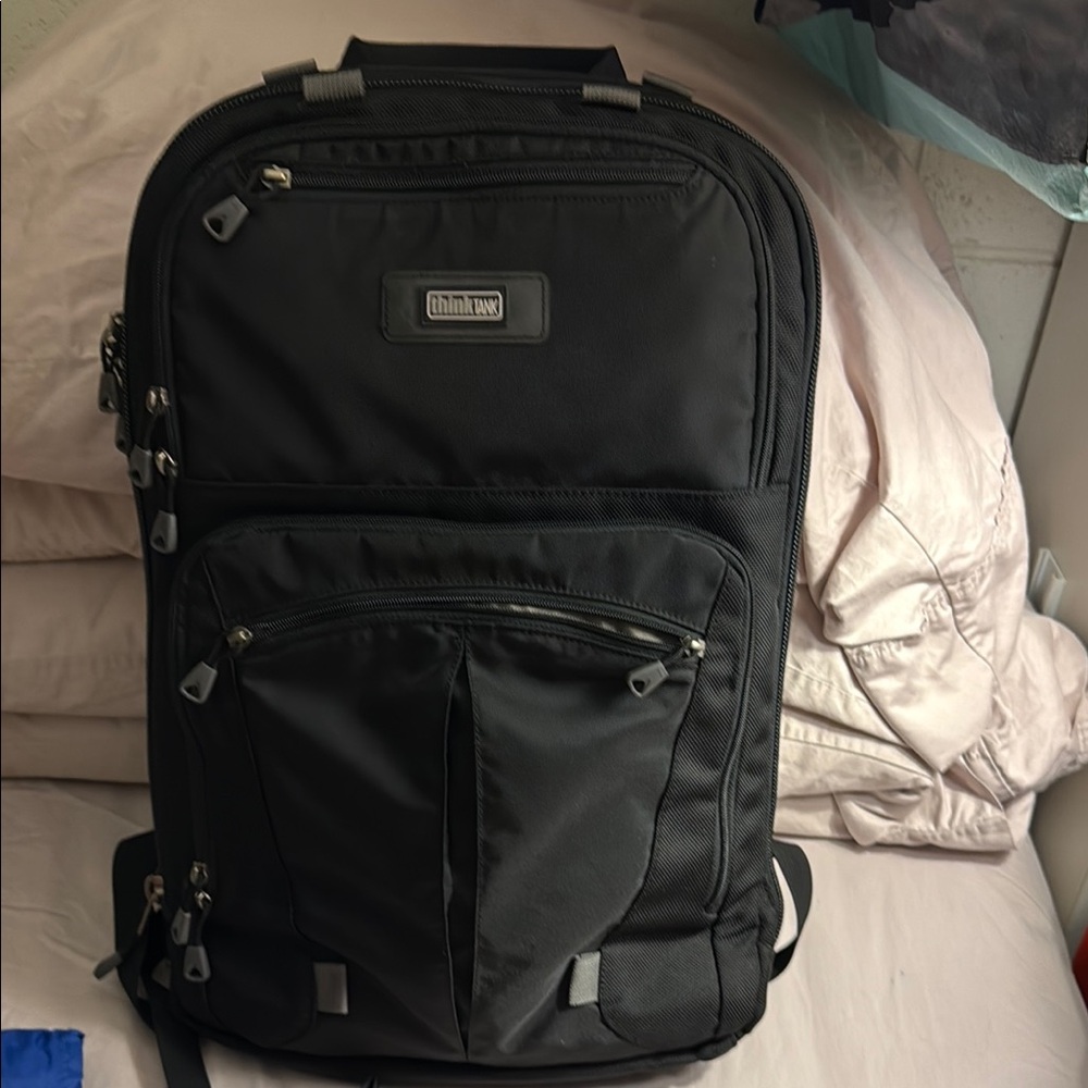 Black Men's Backpack